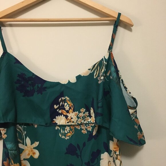 NWT YOINS Fluttery Sleeveless Boho Floral Dress - Picture 5 of 12